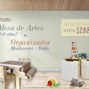 Promo: Mesita de Artes y Organizador